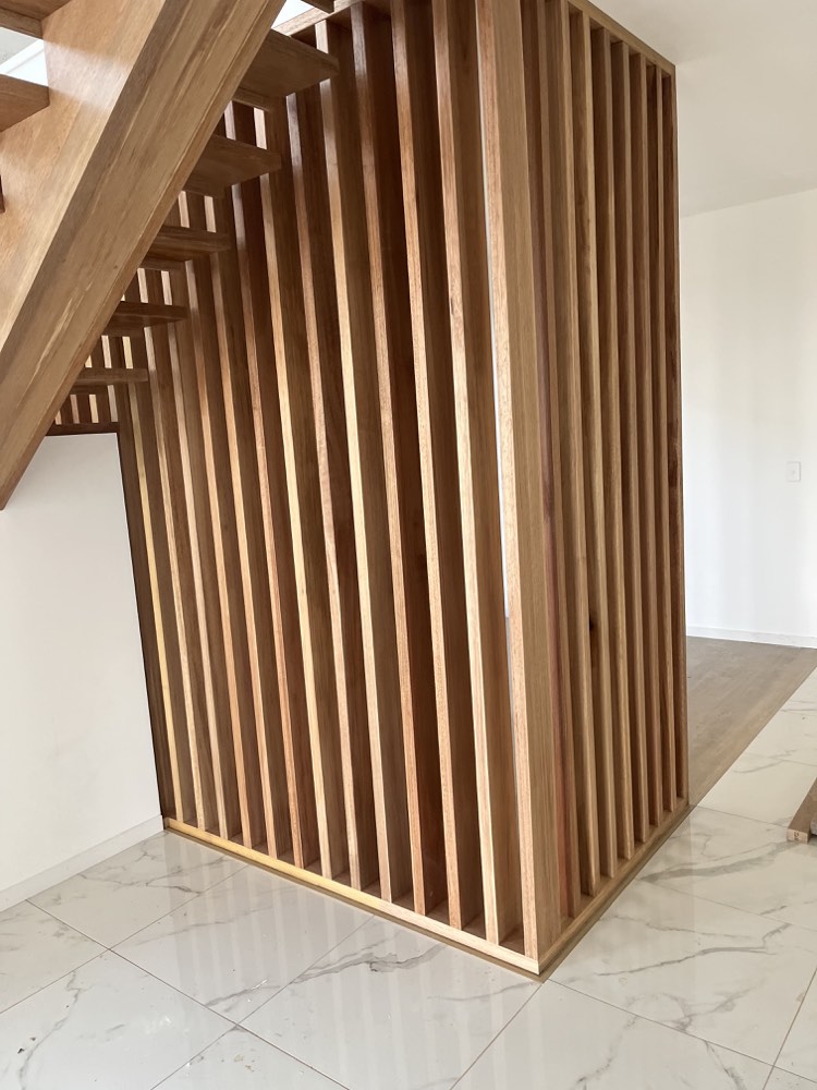 Detailed interior carpentry by the Bowie Brothers team