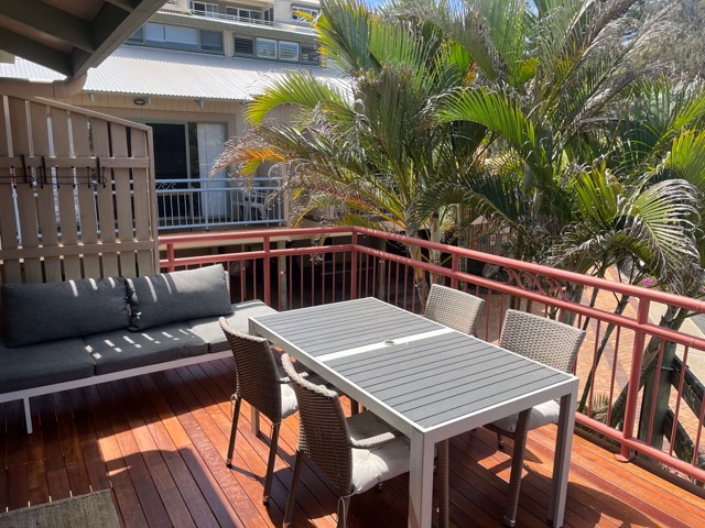 Custom timber deck